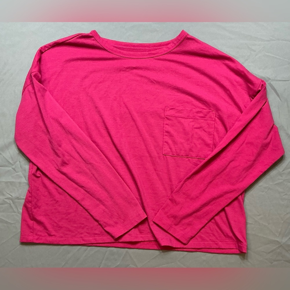 Colsie Pink Long Sleeve Tee